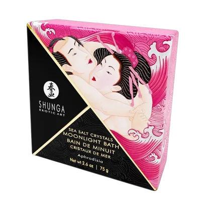 Сіль для ванни Shunga Moonlight Bath – Aphrodisia (75 г), сіль Мертвого моря, ароматичні олії