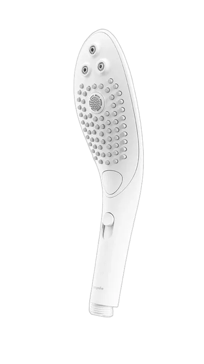 Насадка-стимулятор для душа 2в1 Womanizer Wave White, массажер для интимных зон