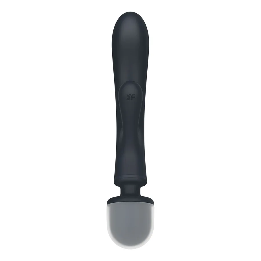 Вібратор-кролик з вібромасажером Satisfyer Triple Lover Grey, 3 мотори