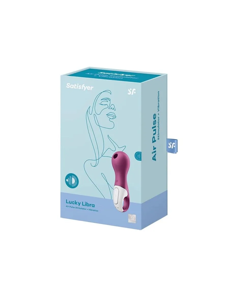Вібромасажер із вакуумною стимуляцією Satisfyer Lucky Libra
