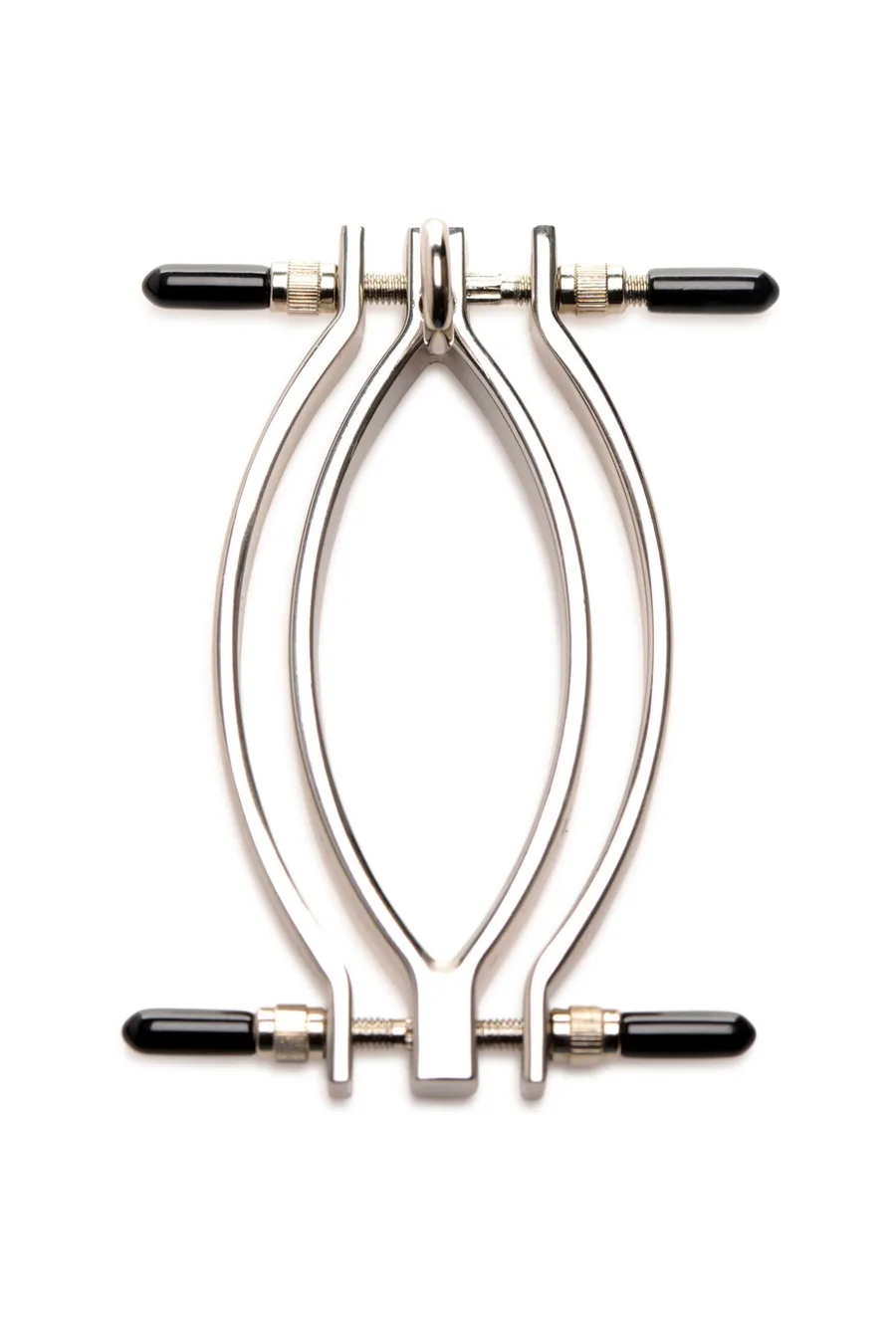 Зажим для половых губ Master Series: Pussy Tugger Adjustable Vagina Clamp with Chain