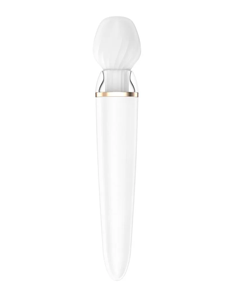 Смарт-вібромасажер зі змінною головкою Satisfyer Double Wand-er