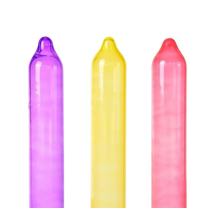 Презервативи Holographic Recare Fruit Flavour Condoms 3 шт, аромати: м'ята, банан, полуниця