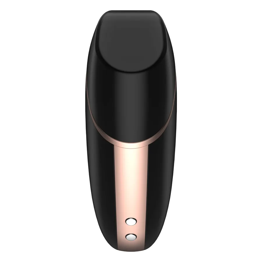 Вакуумный клиторальный стимулятор Satisfyer Love Triangle Black с управлением через интернет