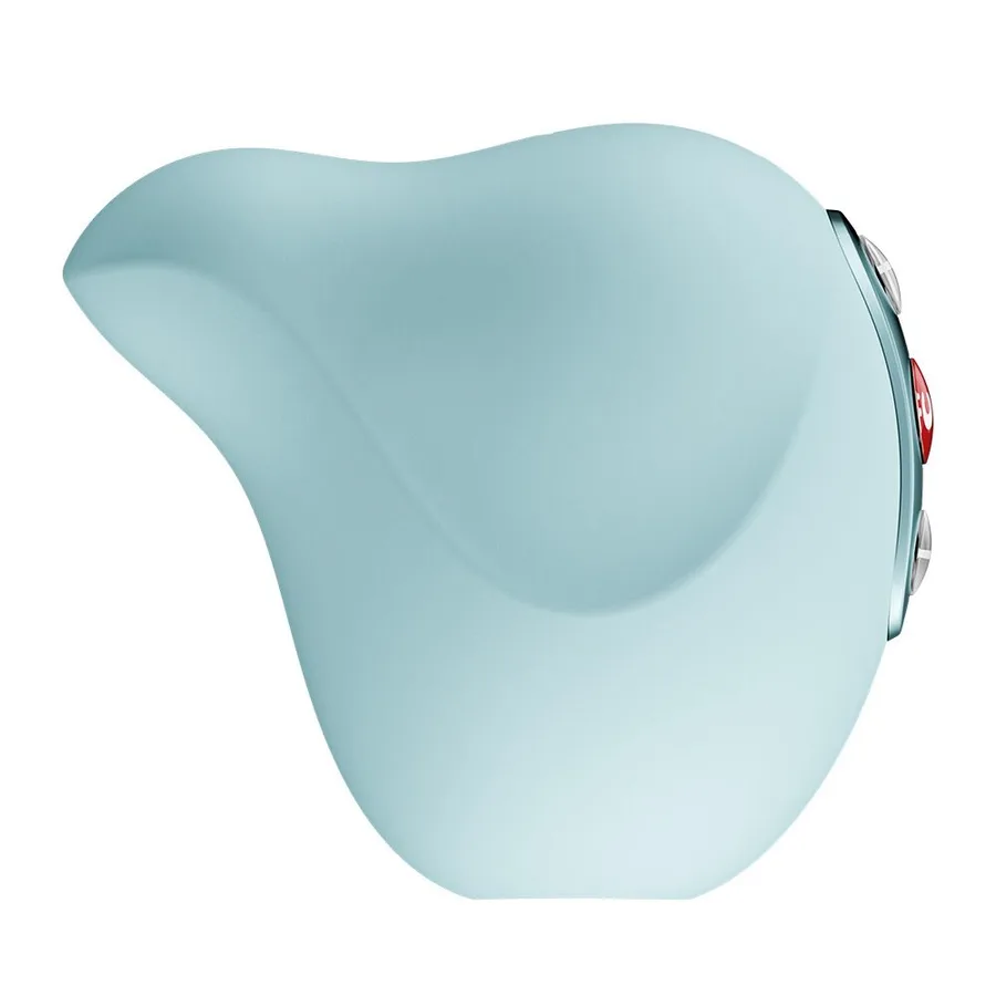 Вакуумний стимулятор Fun Factory Seduction Ice Blue, 11 режимів роботи, перезаряджуваний