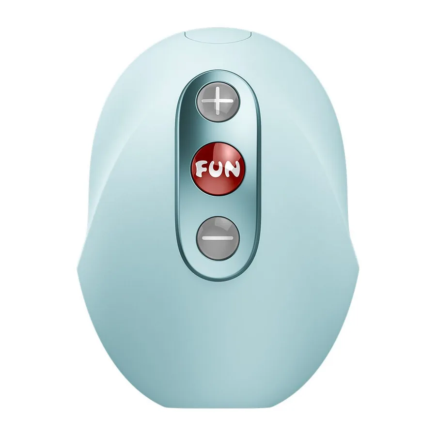 Вакуумний стимулятор Fun Factory Seduction Ice Blue, 11 режимів роботи, перезаряджуваний