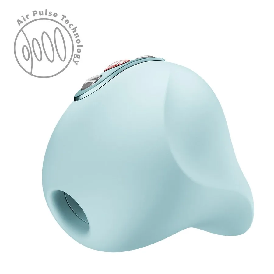 Вакуумний стимулятор Fun Factory Seduction Ice Blue, 11 режимів роботи, перезаряджуваний