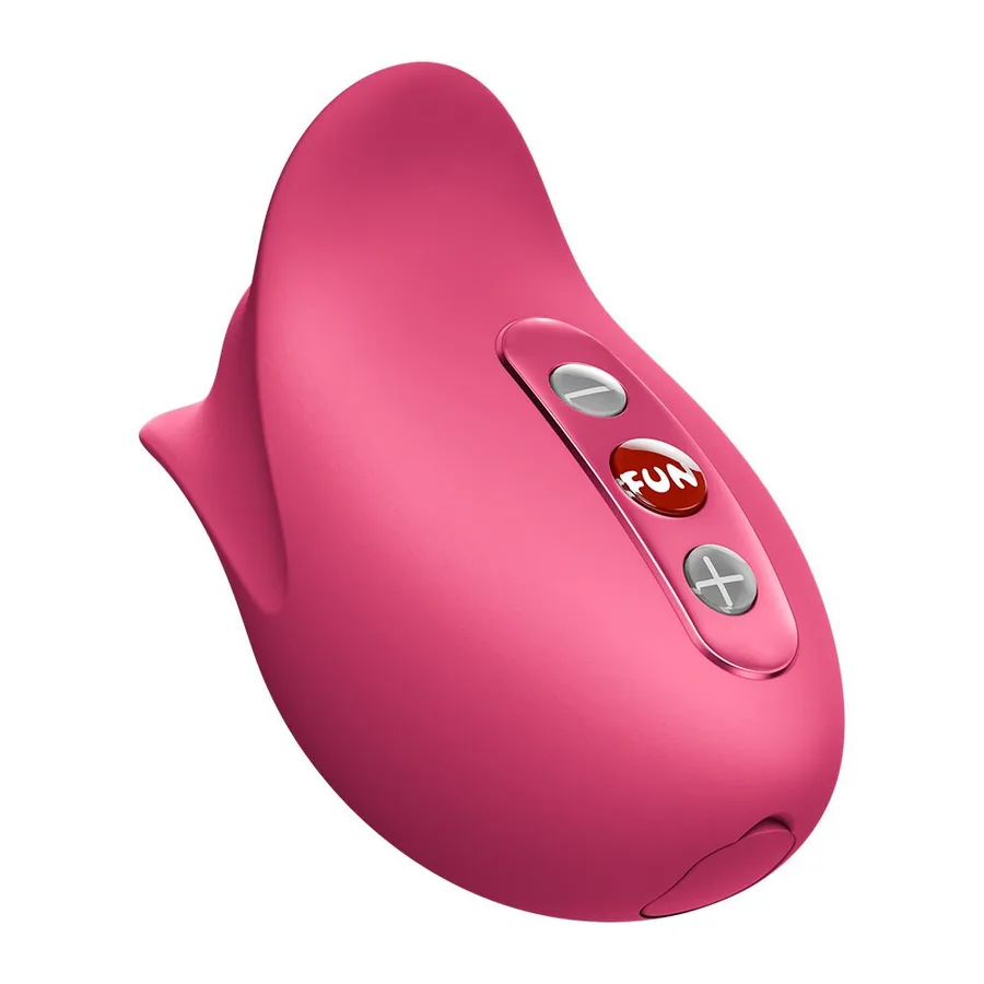 Вакуумный стимулятор Fun Factory Belle Raspberry, 11 режимов работы, перезаряжаемый
