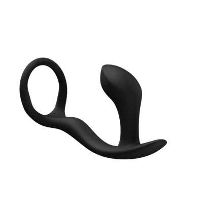 Анальна пробка з ерекційним кільцем Fun Factory BOOTIE RING Black