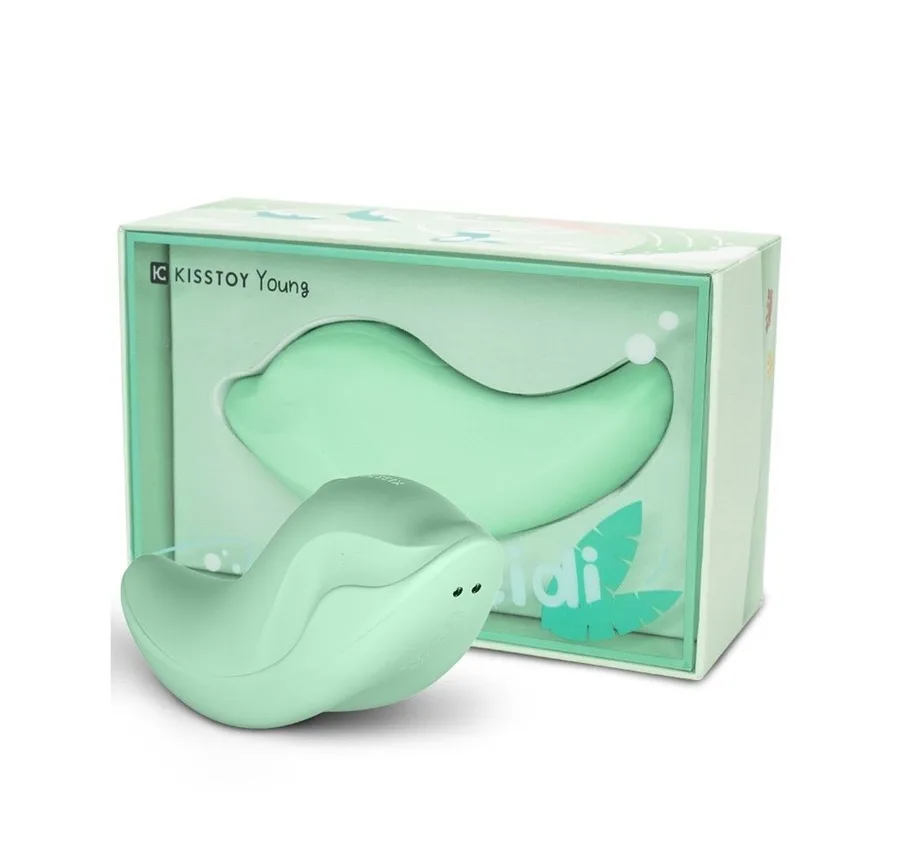 Вібратор та кліторальний стимулятор KISSTOY Heidi Green
