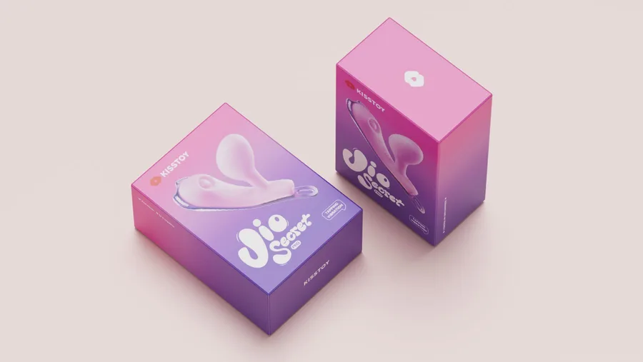 Смарт-віброяйце зі стимуляцією клітора KISSTOY Viosecret Pro, реагує на стискання, пояс для кріплення