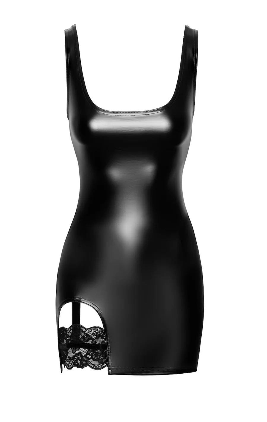 Сукня Noir Handmade F344 Powerwetlook dress with garter - L