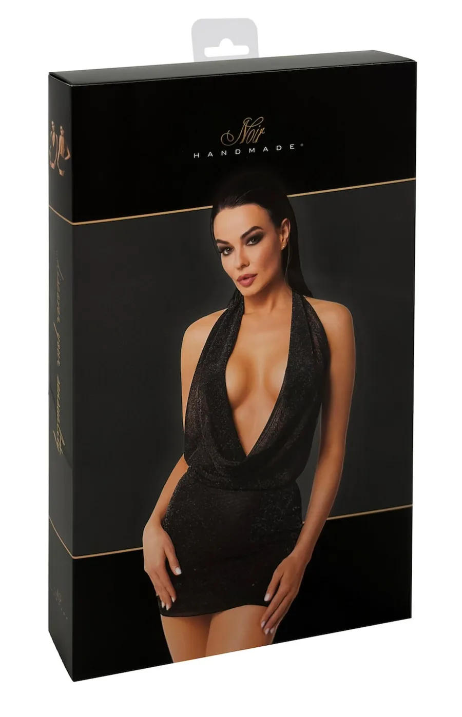 Платье Noir Handmade F351 Shiny tulle mini dress - L