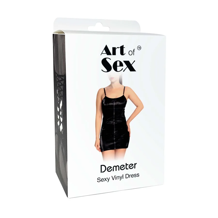Лакированное платье Art of Sex - Demeter, цвет красный, размер S