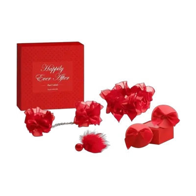 Подарунковий набір Bijoux Indiscrets Happily Ever After, Red Label, 4 аксесуари для задоволення