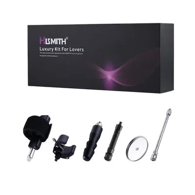 Набір адаптерів для секс-машин Hismith Luxury Kit - KlicLok System Set