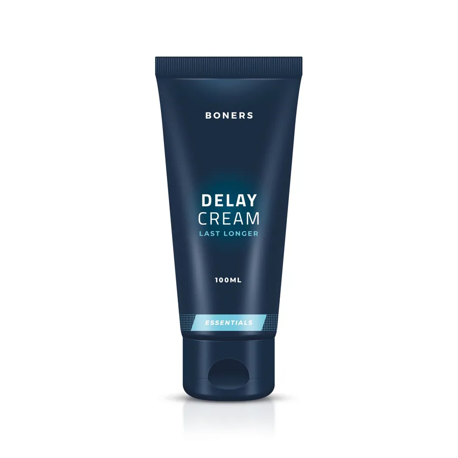 Крем-пролонгатор Boners Delay Cream 100 мл, легкий анестетик лаурет-9 + мята