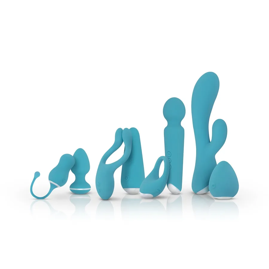 Универсальный вибратор для пар Cala Azul – Dani Couples Toy, 10 режимов