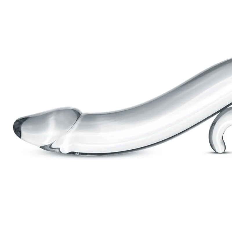 Скляний дилдо Gildo Glass Dildo No. 21, реалістична головка