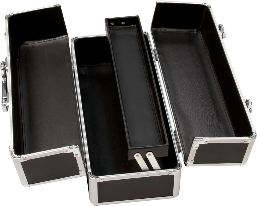 Великий кейс для зберігання секс-іграшок BMS Factory Large Lokable Vibrator Case Black,кодовий замок