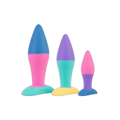 Набір анальних пробок PMV20 Koda – Butt Plug Set, діаметр 2,9 см, 3,9 см, 5 см