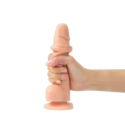 Реалистичный фаллоимитатор Strap-On-Me Sliding Skin Realistic Dildo Vanille S, эффект подвижной кожи