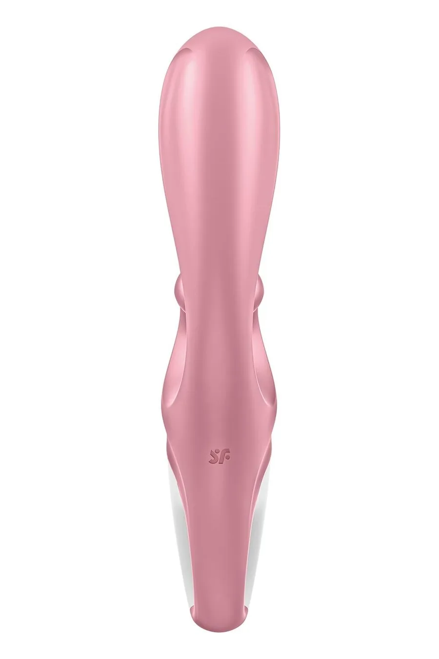 Смарт вибратор кролик Satisfyer Hug Me Pink, 2 мотора, диаметр 4,2см, широкая клиторальная часть
