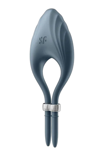 Ерекційне віброкільце-ласо Satisfyer Duelist Dark Blue, 10 режимів, потужний мотор