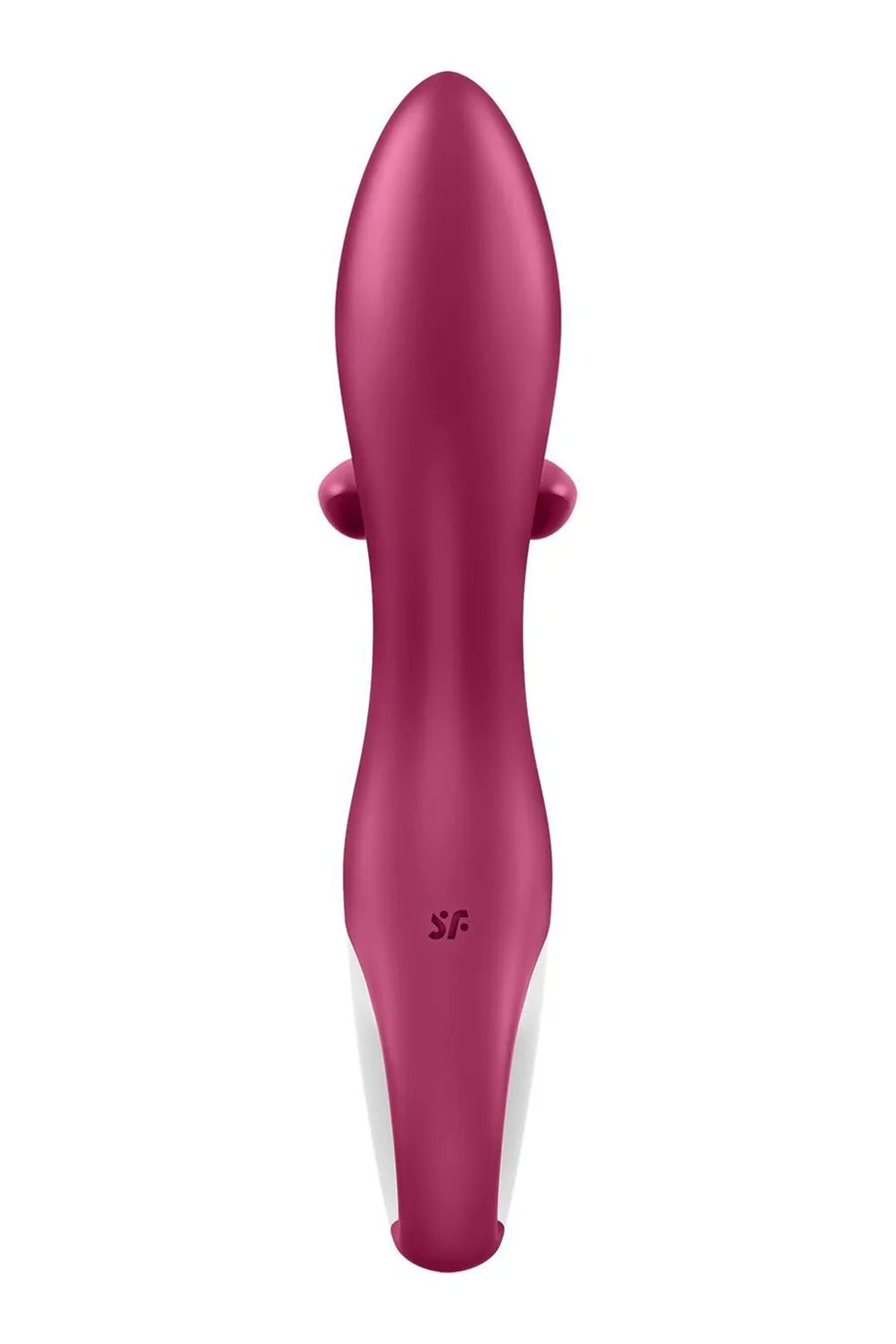 Вибратор кролик с тройным отростком Satisfyer Embrace me Berry, 2 мотора, диаметр 3,6 см