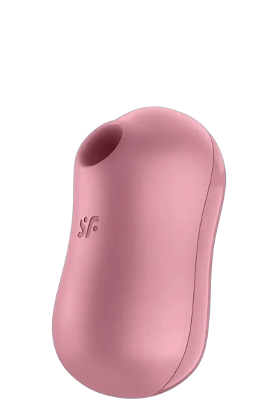 Вакуумний стимулятор із вібрацією Satisfyer Cotton Candy Light Red