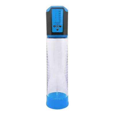 Автоматическая вакуумная помпа Men Powerup Passion Enlargement system Blue перезаряжаемая, 5 режимов