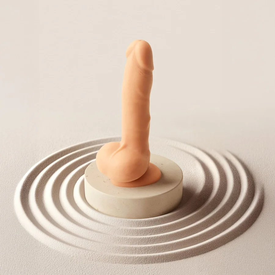 Фаллоимитатор с вибрацией и ротацией Strap-On-Me Rotating & Vibrating Realistic Dildo - L - Vanilla
