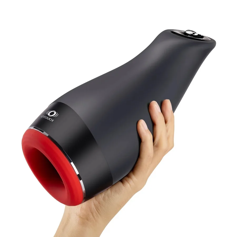 Мастурбатор Otouch Pleasure Engine, 7 режимів вібрації, 5 режимів фрикцій, підігрів, джойстик