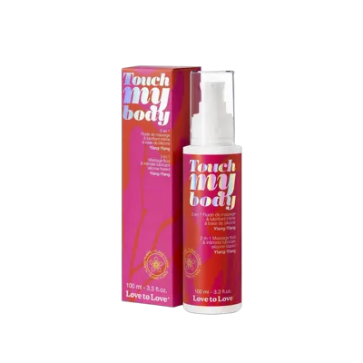 Массажный гель и смазка 2в1 Love To Love TOUCH MY BODY Ylang-Ylang (100 мл) увлажняющий