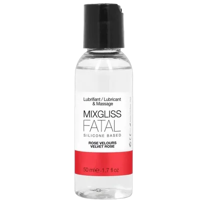 Лубрикант на силиконовой основе MixGliss FATAL - VALVET ROSE (50 мл) с ароматом бархатной розы