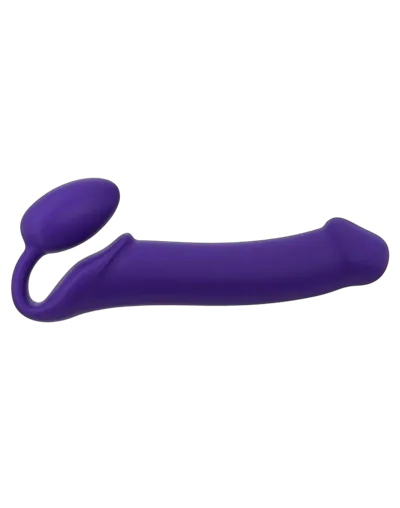 Безремінний страпон Strap-On-Me Violet XL, повністю регульований, діаметр 4,5 см