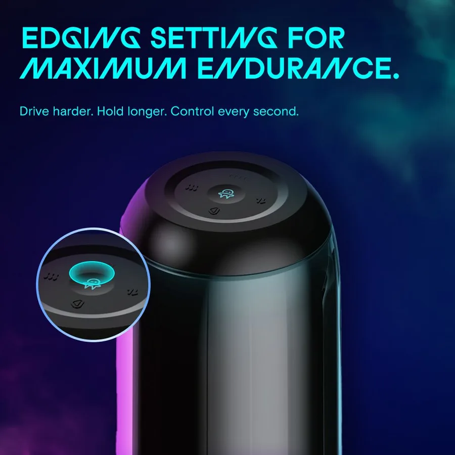Смарт-мастурбатор Kaotik Labs The Cocoon, режим edging, пульсації, підігрів до 42 °C