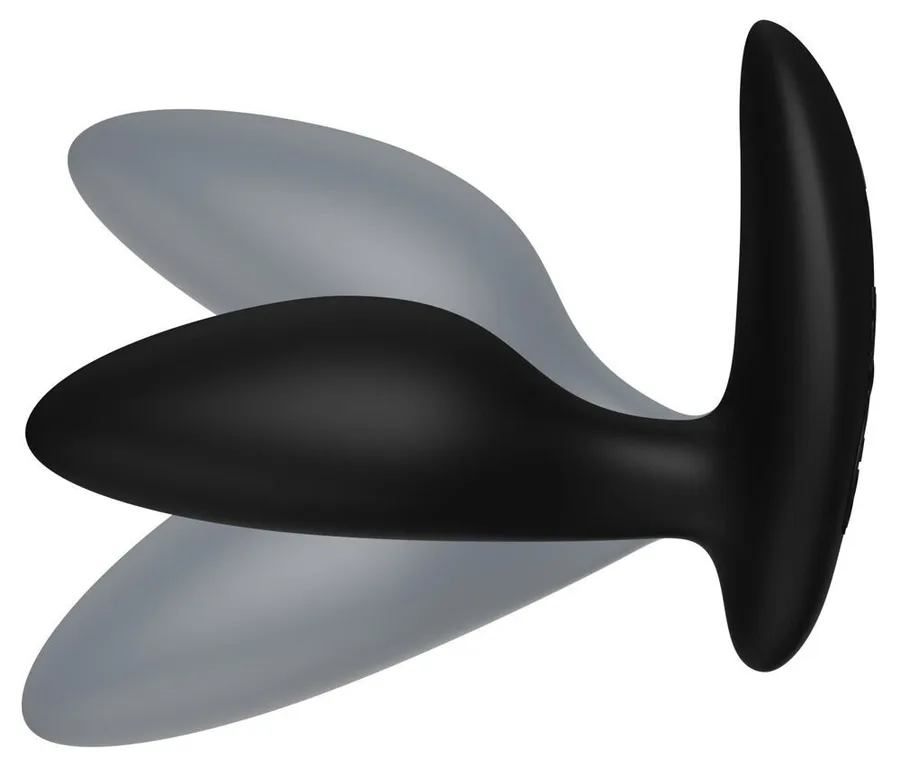 Анальная смарт-вибропробка We-Vibe Ditto+ Satin Black с пультом ДУ