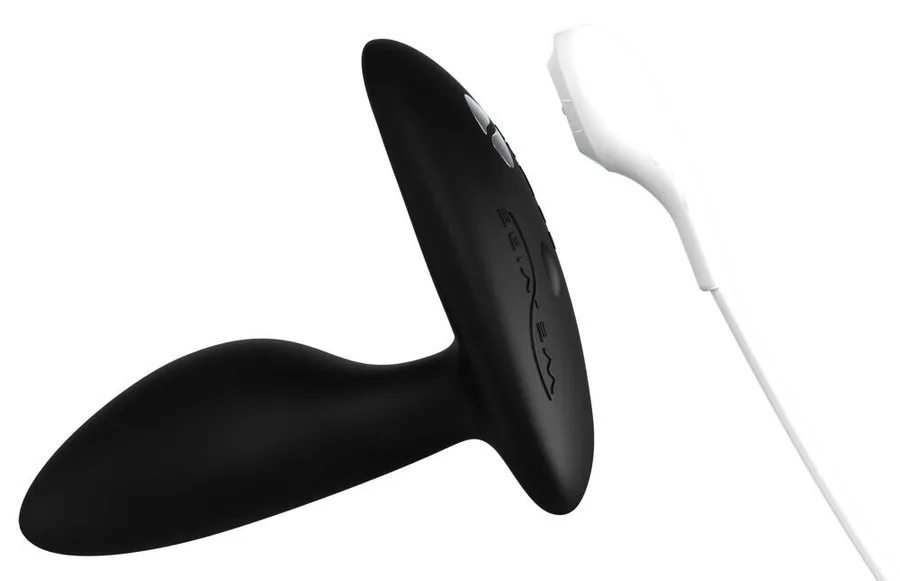 Анальная смарт-вибропробка We-Vibe Ditto+ Satin Black с пультом ДУ