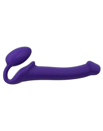 Безремінний страпон Strap-On-Me Violet M, повністю регульований, діаметр 3,3 см