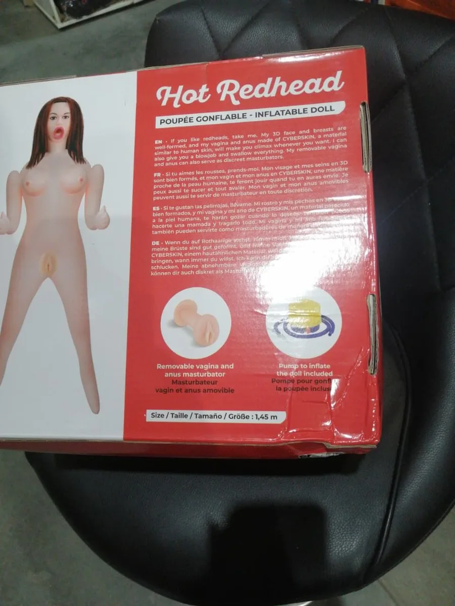 Надувна лялька Candy Dolls Hot Redhead (м'ята паковання!!!)