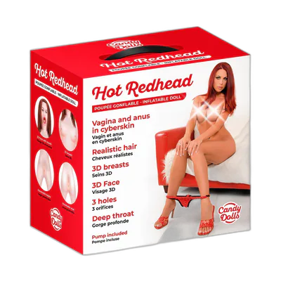 Надувна лялька Candy Dolls Hot Redhead (м'ята паковання!!!)