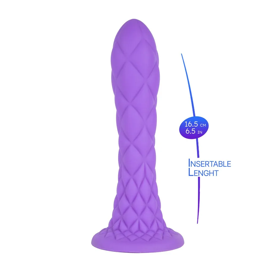 Фалоімітатор SilexD Fantasy Liquid Silicone Dreamy 7in Purple
