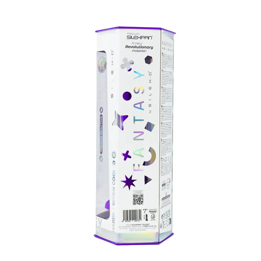 Фалоімітатор SilexD Fantasy Liquid Silicone Dreamy 7in Purple
