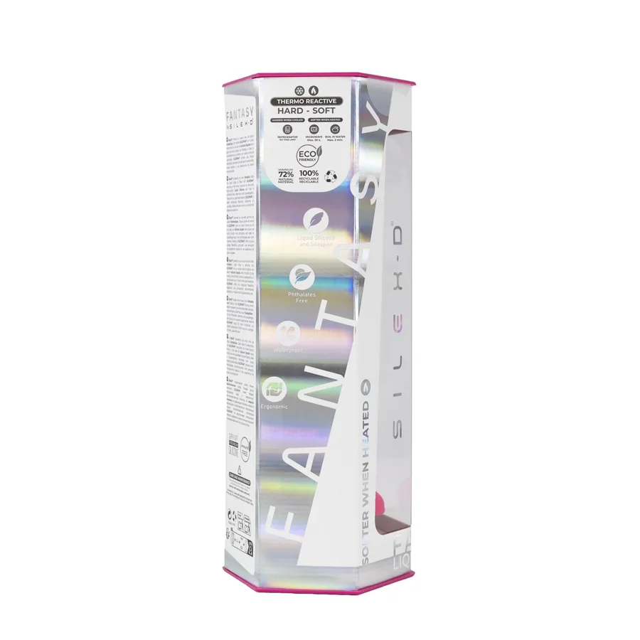 Фалоімітатор SilexD Fantasy Liquid Silicone Dreamy 7in Pink