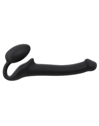 Безремінний страпон Strap-On-Me Black S, повністю регульований, діаметр 2,7 см