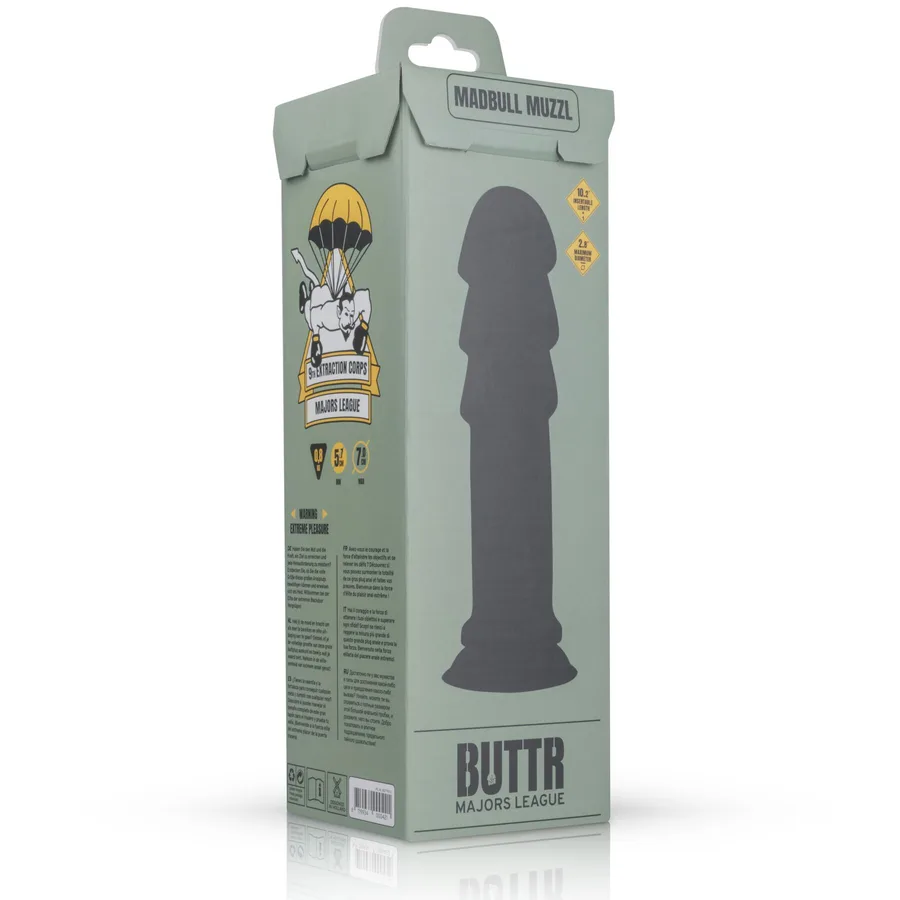 Анальная пробка BUTTR - MadBull Muzzl XXL Dildo