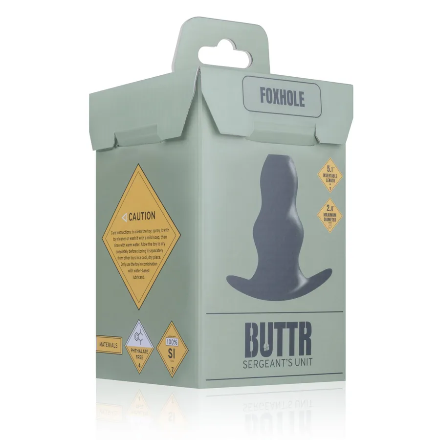Анальна пробка BUTTR - Foxhole Hollow Butt Plug