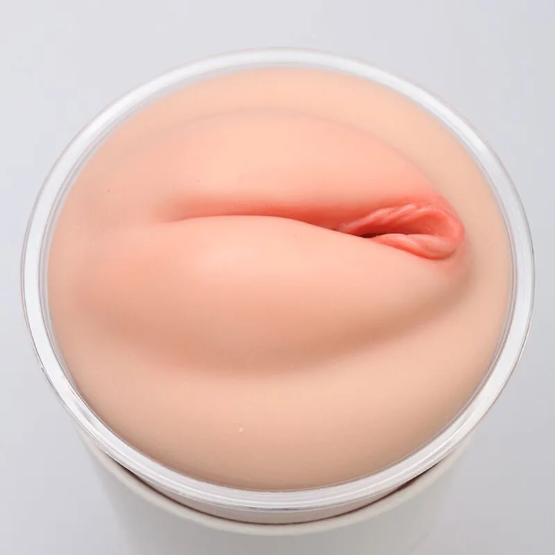 Мастурбатор-вагіна Naked Factory Cup Sleeve V–1, наскрізний