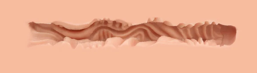 Мастурбатор-вагіна Naked Factory Cup Sleeve V–4, наскрізний